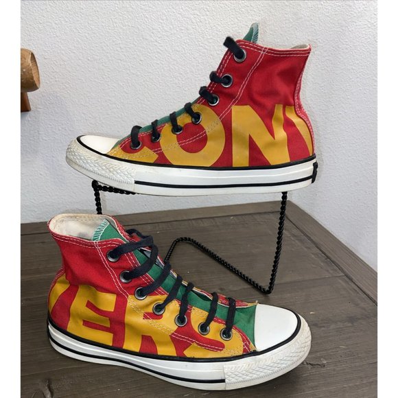 Converse Chuck Taylor All Star Hi Wordmark Unisex Size 7W/5M Sneakers #159534F - Picture 2 of 8